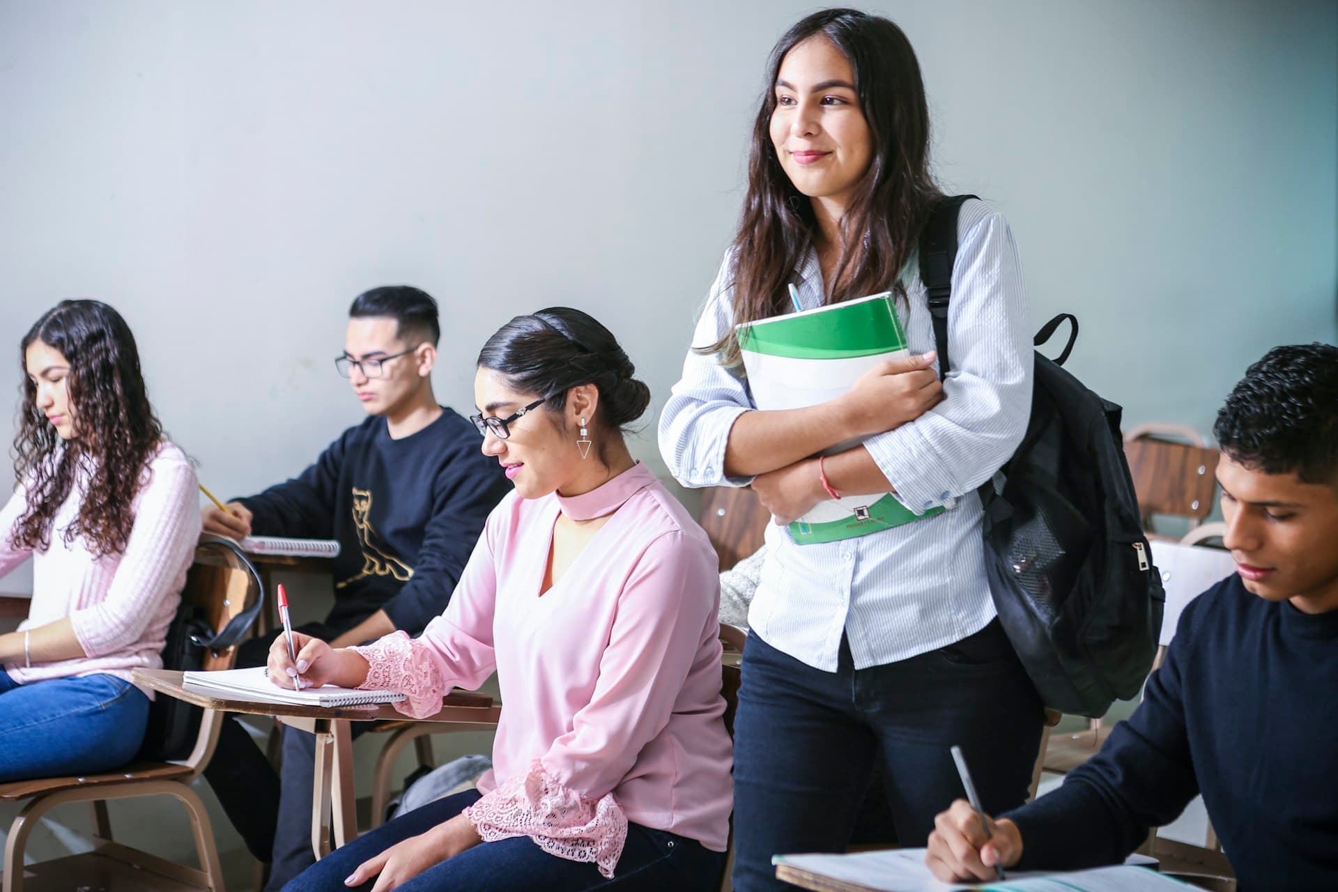 University students learning online
